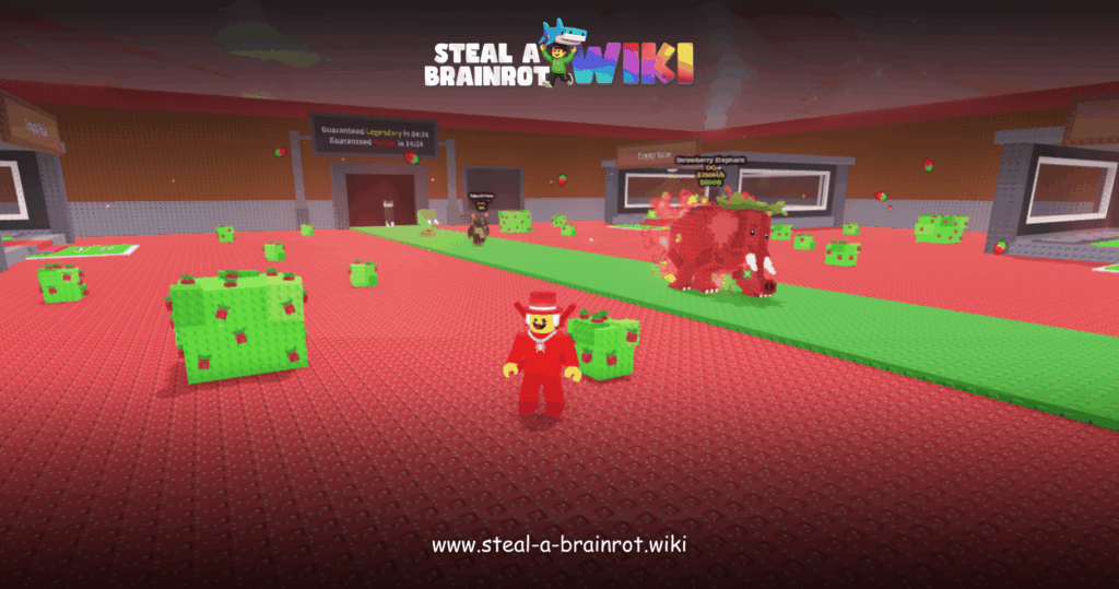Steal a brainrot Strawberry Elephant