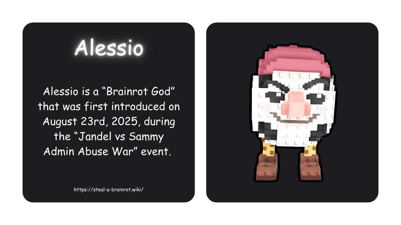 Alessio Steal A Brainrot Wiki Alessio Featured