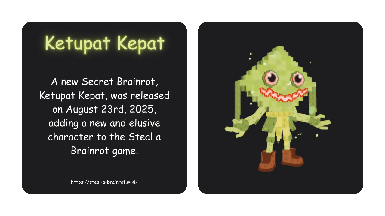 Ketupat kepat steal a brainrot wiki