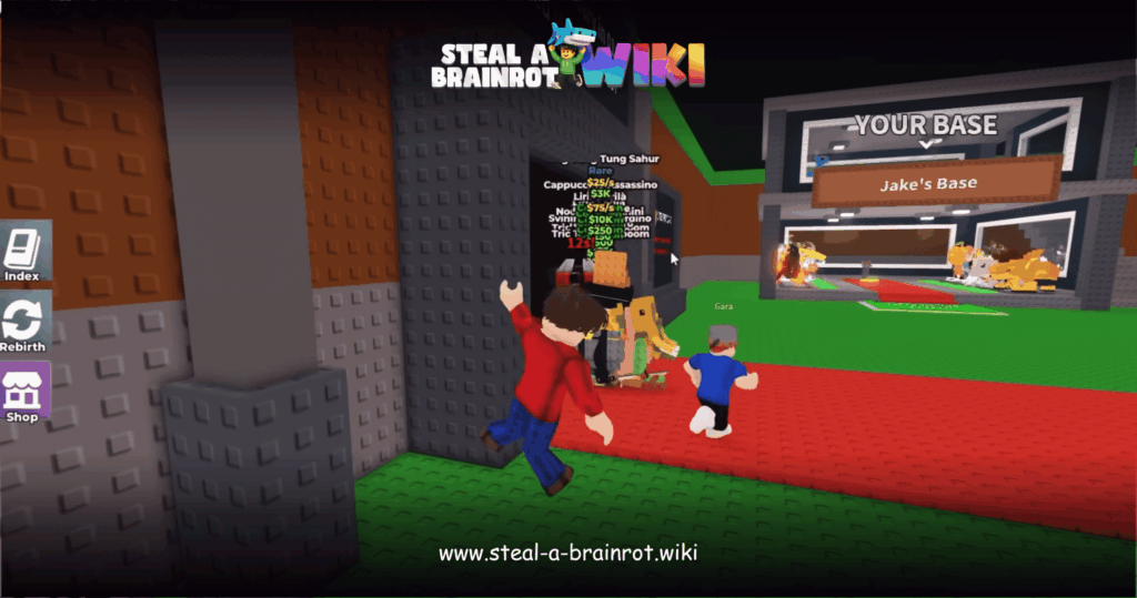 Steal a Brainrot Cheats Rage table + sentry pileup