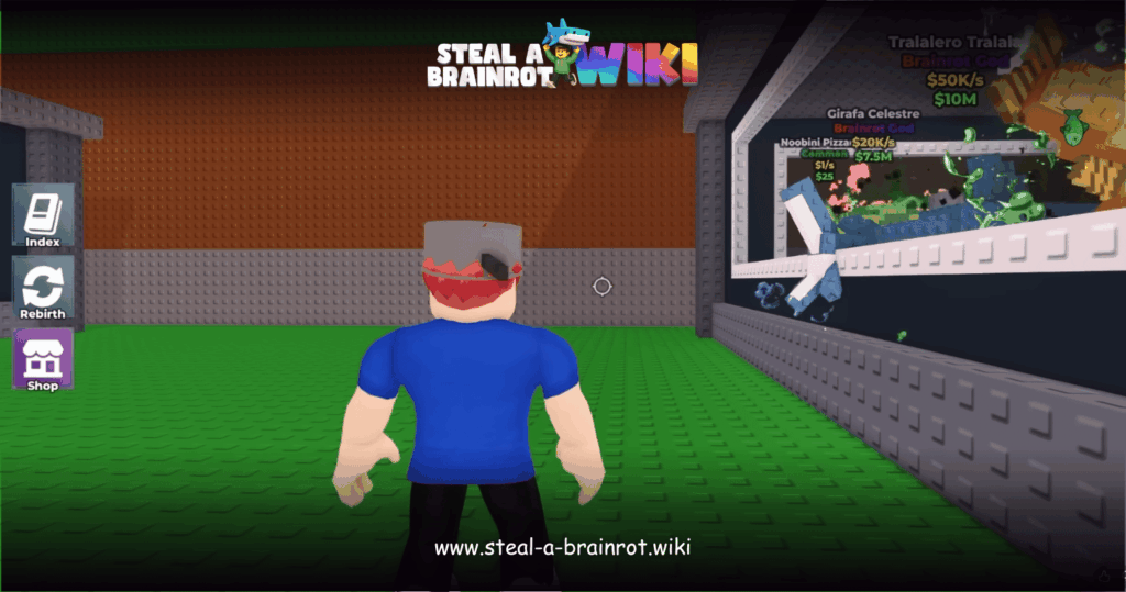 Steal a Brainrot Cheats wall bypass