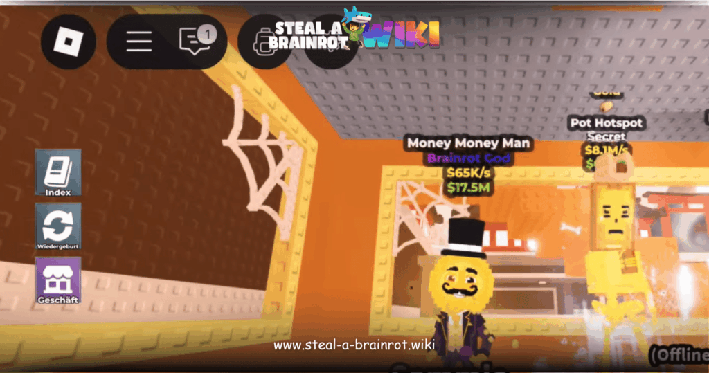Steal A Brainrot Money Money Man Image