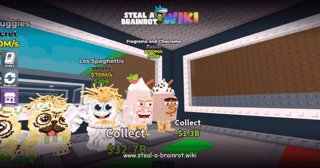 Steal A Brainrot Wiki Fragrama and Chocrama in base