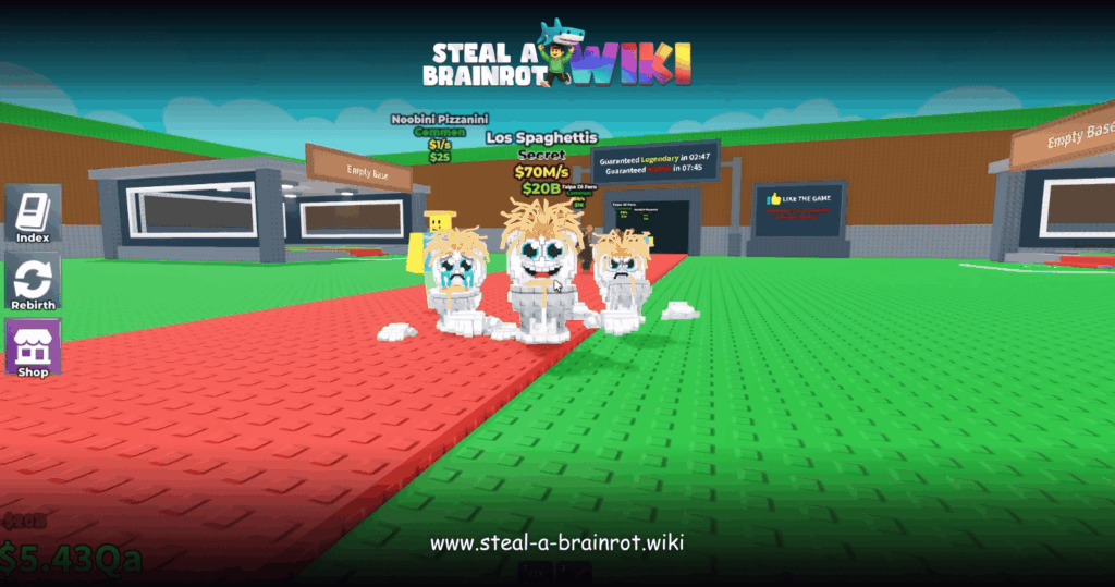 Steal A Brainrot Wiki Los Spaghettis On Ramp