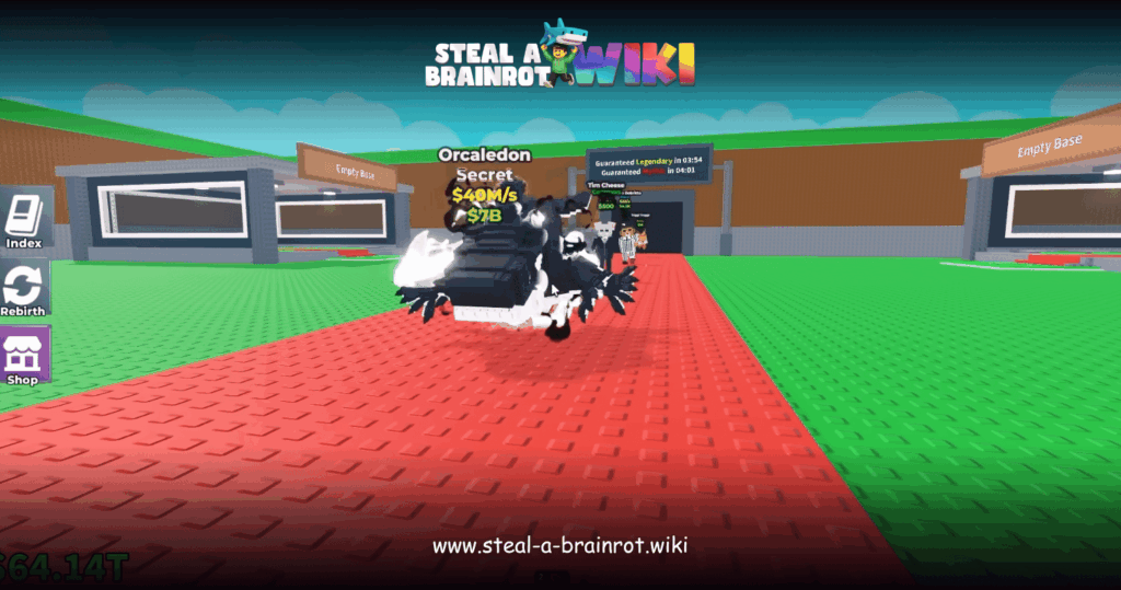 Steal A Brainrot Wiki Orcaledon On Ramp