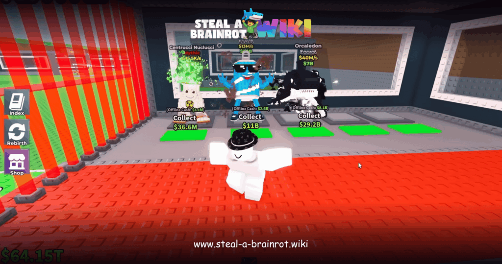 Steal A Brainrot Wiki Orcaledon in base