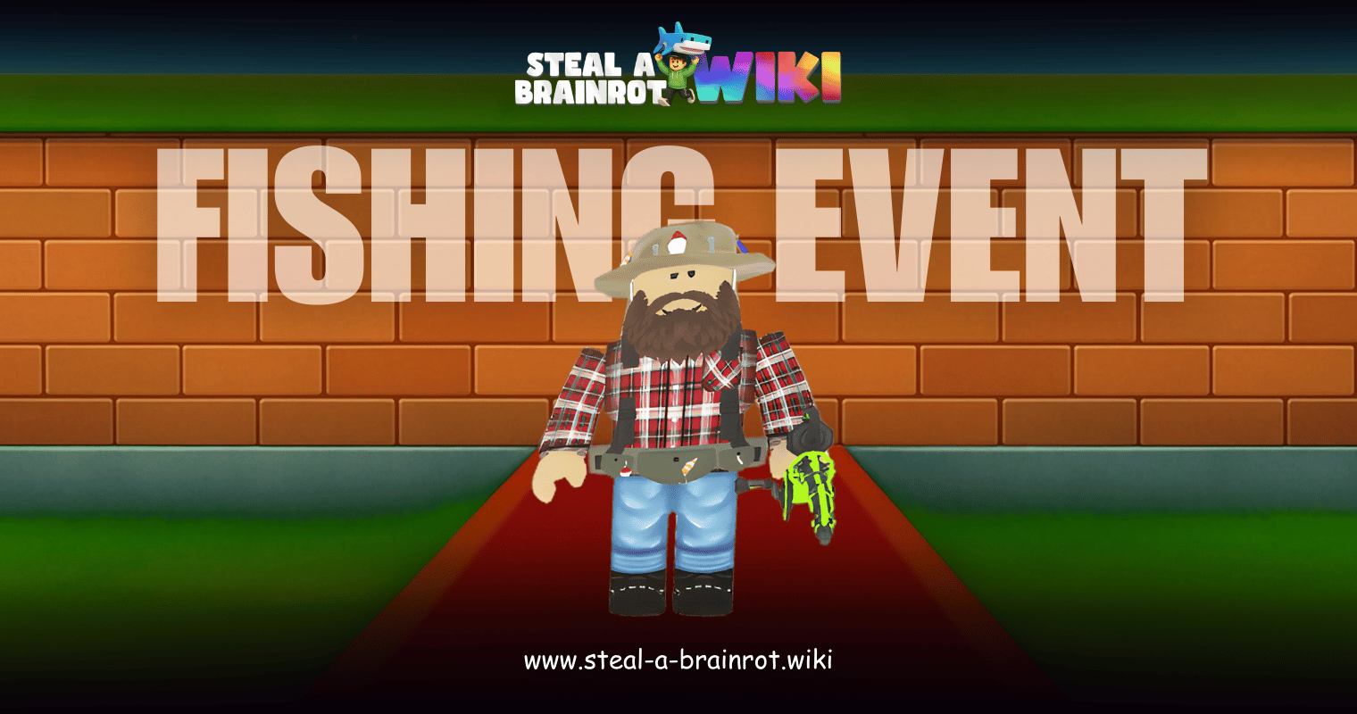 Steal A Brainrot Wiki fishing event Featured