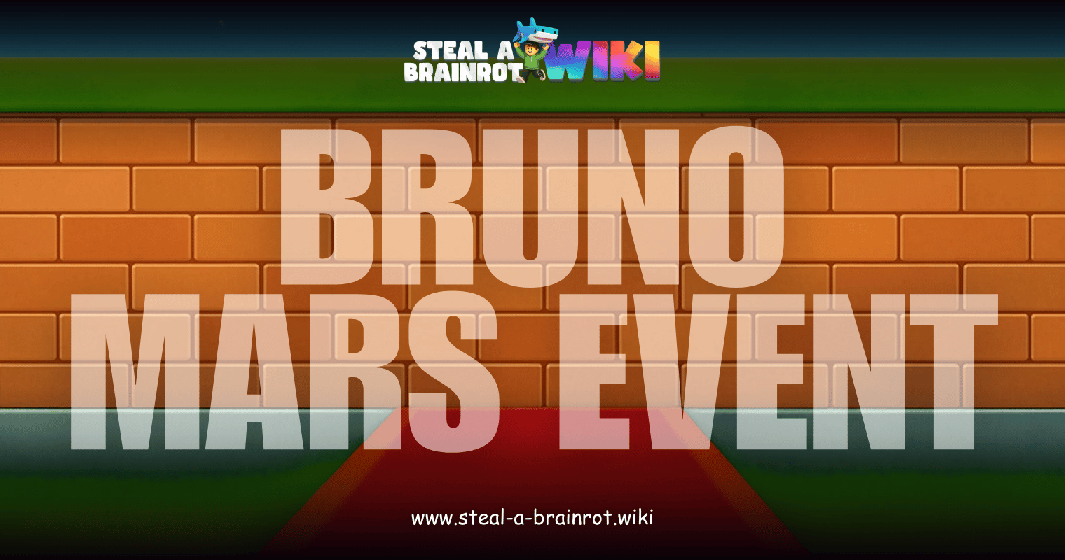 Steal A Brainrot Bruno Mars Event Featured