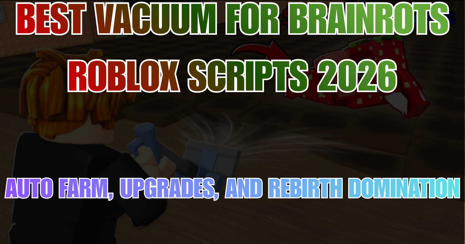 Best Vacuum For Brainrots Roblox Scripts 2026