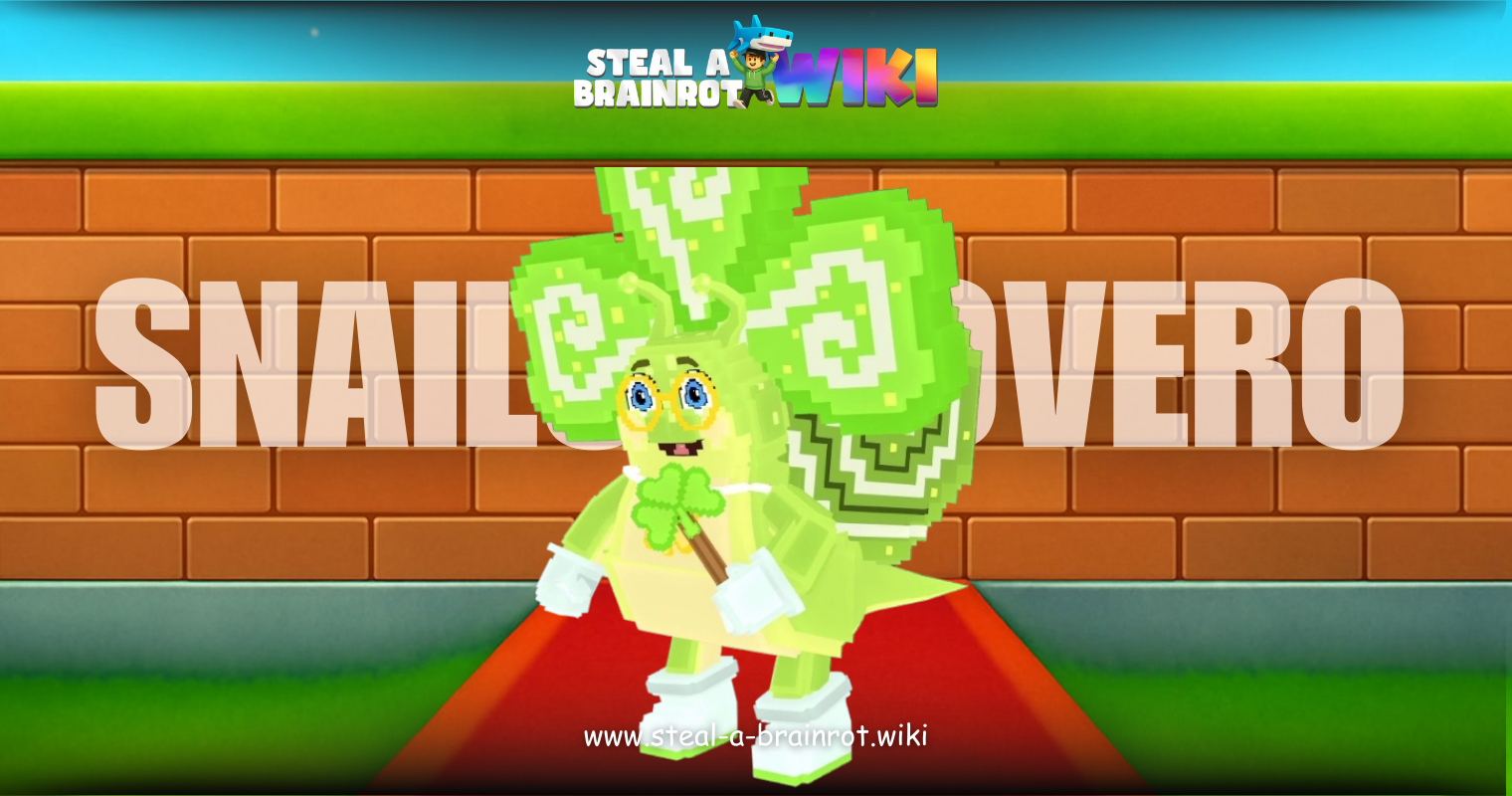 Steal A Brainrot Snailo Clovero Featured image
