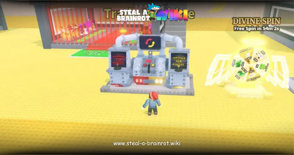 Steal A Brainrot Trade Machine Image.