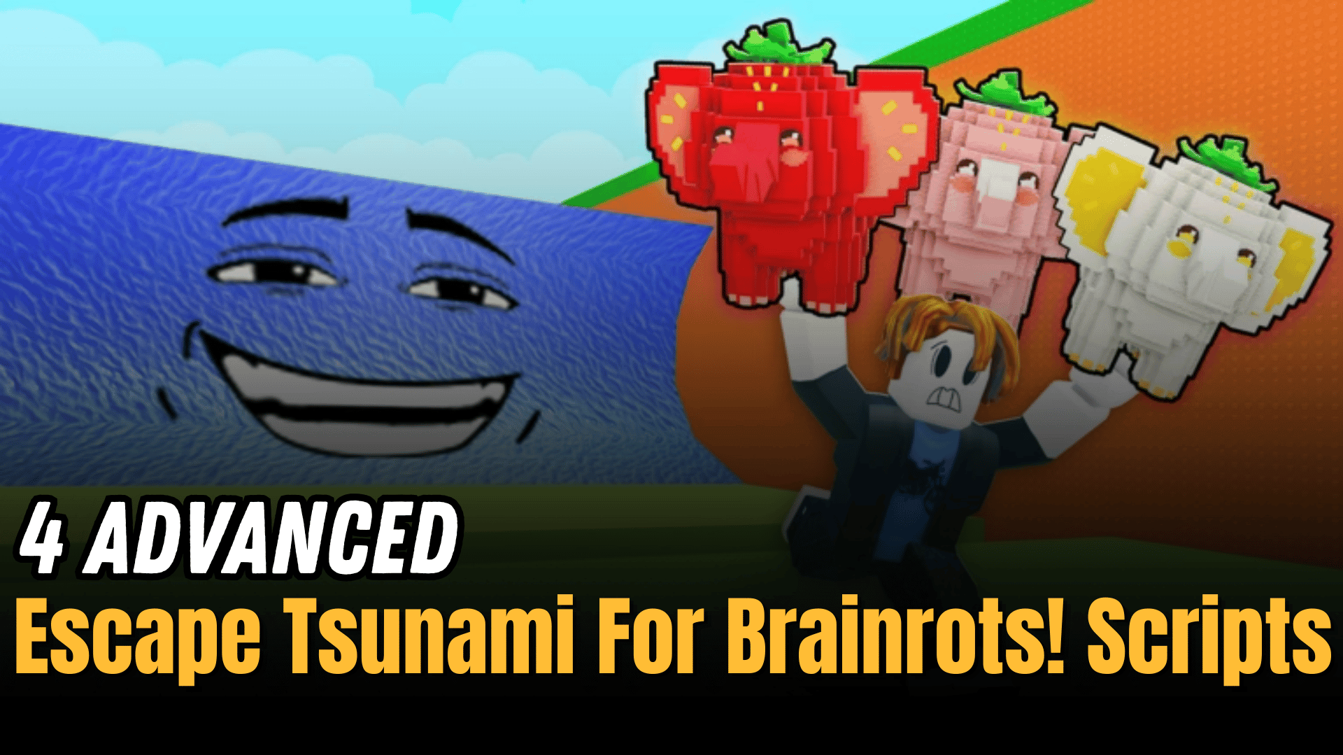Escape Tsunami For Brainrots! Scripts